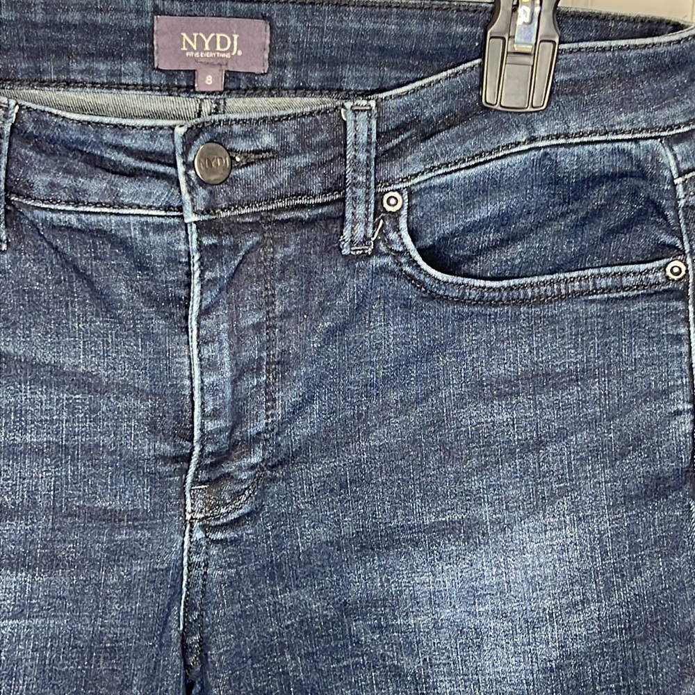NYDJ Alina Legging Dark Wash Size 8 - Picture 7 of 14